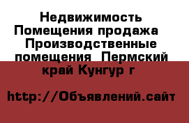 Недвижимость Помещения продажа - Производственные помещения. Пермский край,Кунгур г.